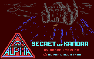 Secret of Kandar Title Screen